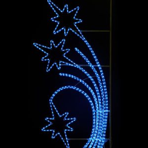 Светодиодная Консоль «Салют» 95 x 170 см, Синяя, 220В