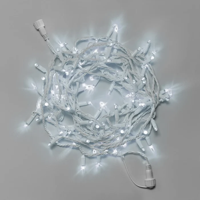 girljanda-nit-10-m-belaja-24-v-100-led-provod-belyj-kauchuk-2-3-mm-ip65 Гирлянда Нить 10 м Белая Статика, 100 LED, Белый Каучук, IP65, INOX