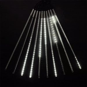 Гирлянда Тающие Сосульки, 10×50 см, белый свет, 12В, 540 LED, провод чёрный ПВХ, IP20