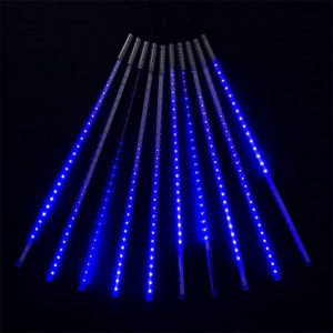 Гирлянда Тающие Сосульки, 10×50 см, синий свет, 12В, 540 LED, провод чёрный ПВХ, IP20