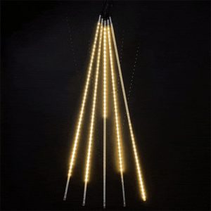 Гирлянда Тающие Сосульки, 5×100 см, тёплый свет, 24В, 480 LED, провод чёрный ПВХ, IP55
