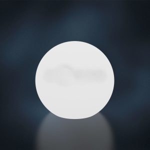 Световая фигура Шар с подсветкой SPHERE302, 0,3 м, IP65, холодное свечение
