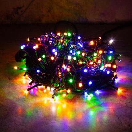 Гирлянда Клип Лайт Хамелеон - 7цв. динамический 80 м, 800 LED, Провод Черный Каучук, IP55