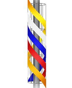 Световая консоль МАФ-507, 0,8×2,5 м, IP65, уличная 2D-фигура