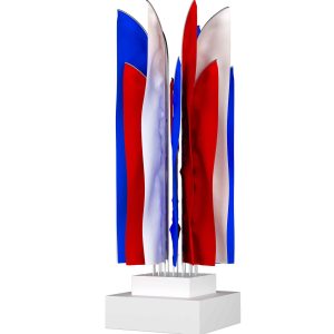 Флаговая конструкция МАФ-535, 2×6 м, 12 флагов, IP65, холодное свечение