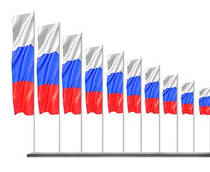 Флаговая конструкция МАФ-542, 10×5 м, IP65, уличная световая фигура