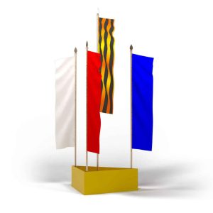 Флаговая конструкция «ПАФ-210», 3 м, IP65, холодное свечение