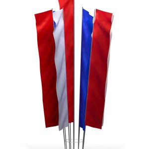 Световая флаговая конструкция ПАФ-215, 6 м, IP65, холодный свет