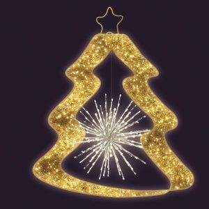Светодиодный подвес СК-227-16, 1,5×1,5 м, IP65, тёплый свет