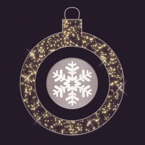 Светодиодный подвес СК-227-9, 2×2 м, IP65, тёплое свечение