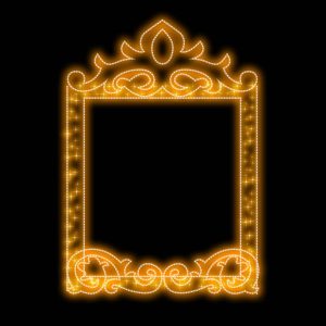 Световая Фоторамка, 2,4–2,6 м, IP65, любой цвет свечения