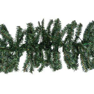 Еловый шлейф 2,7 м, тепло-белый свет, Ø 41 см, 80 LED, ПВХ, IP20