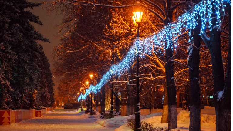 Городская иллюминация «Зимний вечер»