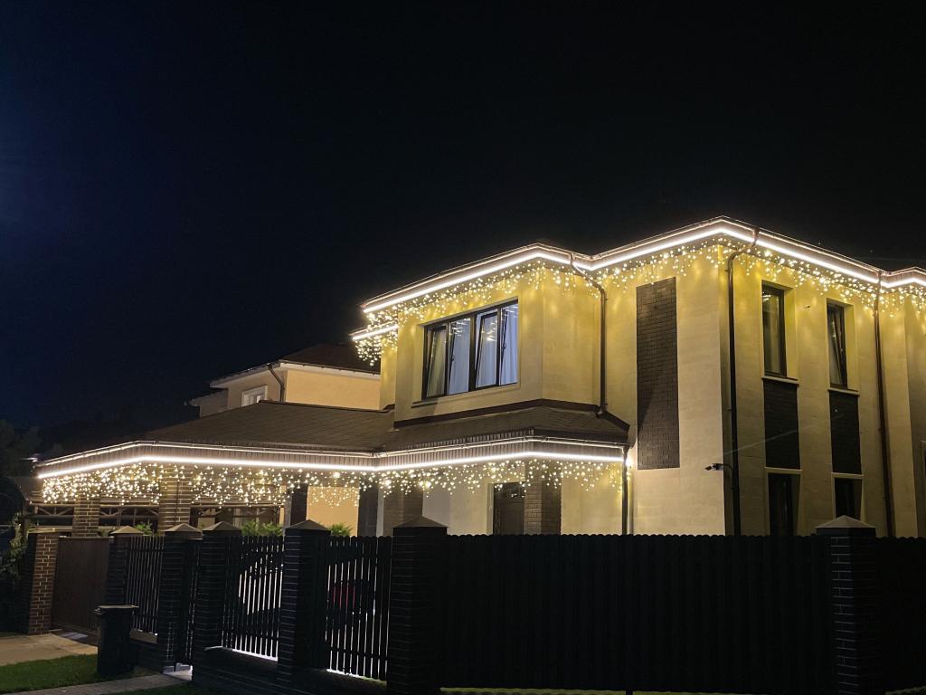 Архитектурная подсветка частного дома в Москве – пример работы компании JOYLED