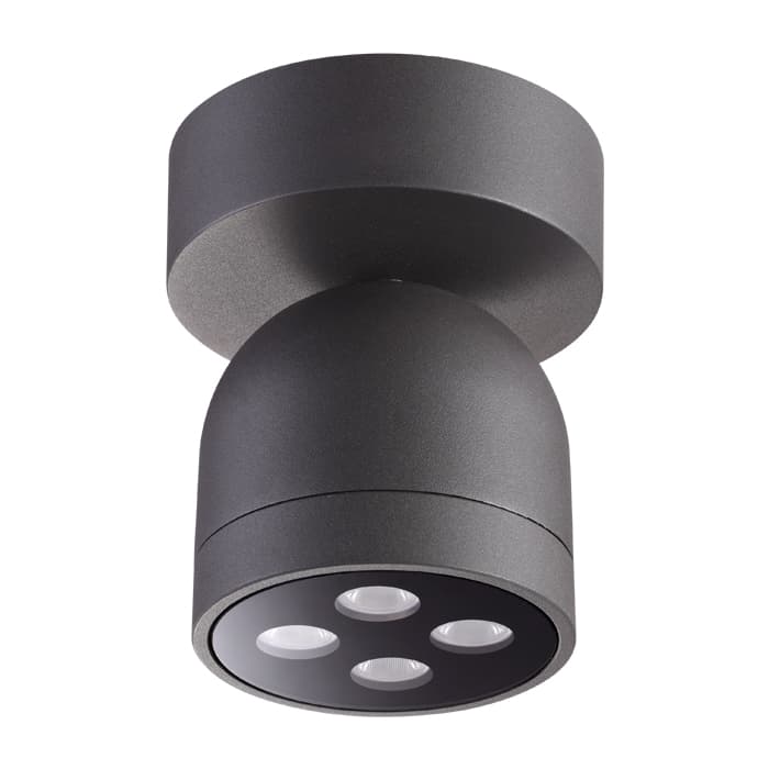 358118_nt19_000_temno_seryy_landshaftnyy_svetilnik_ip65_led_3000k_10w_100_240v_galeati Ландшафтный светильник NOVOTECH STREET GALEATI 358118, LED, 10W, IP65