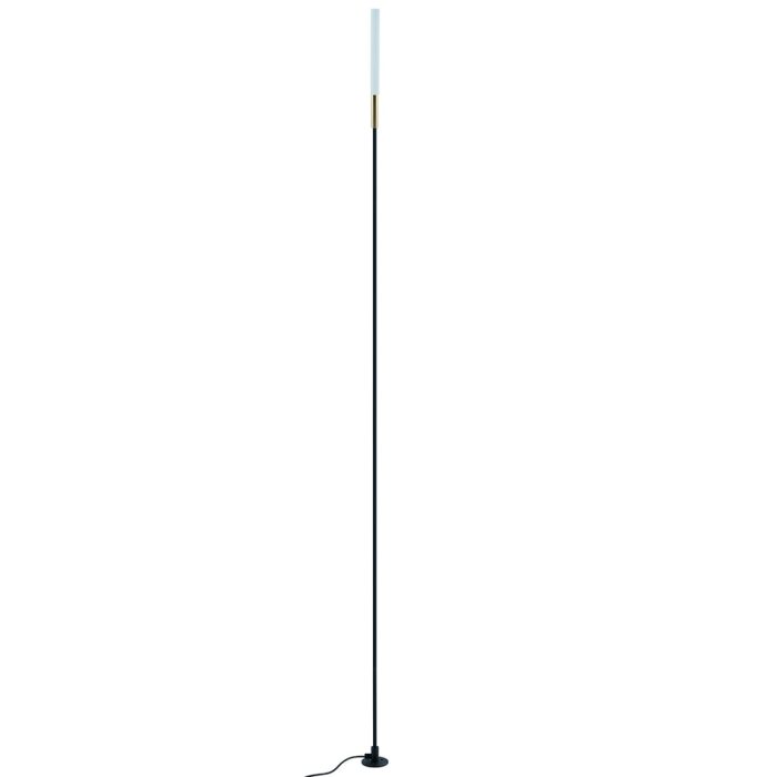 Светильник уличный светодиодный, 1W, DC24V, 3000K, черный/золотой DH2101, 15x15x1393