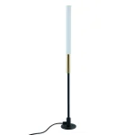 Светильник уличный светодиодный, 1W, DC24V, 3000K, черный/золотой DH2101 15x15x393