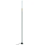 Светильник уличный светодиодный, 1W, DC24V, 3000K, черный/золотой DH2101, 15x15x793
